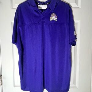 East Carolina University | ECU | ADIDAS PIRATE POLO Shirt(polyester)